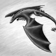 22-A-Wounded-Beast.jpg STL file Batwing dragon・3D printer model to download