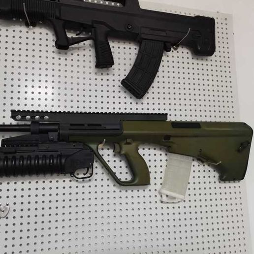Fichier STL AUG HANDGUARD pour lanceur de grenades・Design imprimable en ...