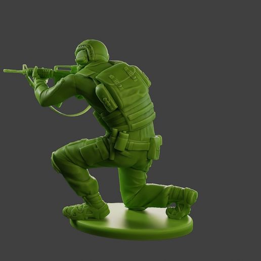 🎲 US Special Forces USSF2 003・ 3D File for ・Cults