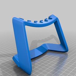 Stand_V4.png Download free STL file Stand for 5 Oral-B toothbrush heads • 3D printing design, nepcior