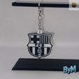 Diseno-sin-titulo-4.png Schlüsselanhänger Barca / Barcelona
