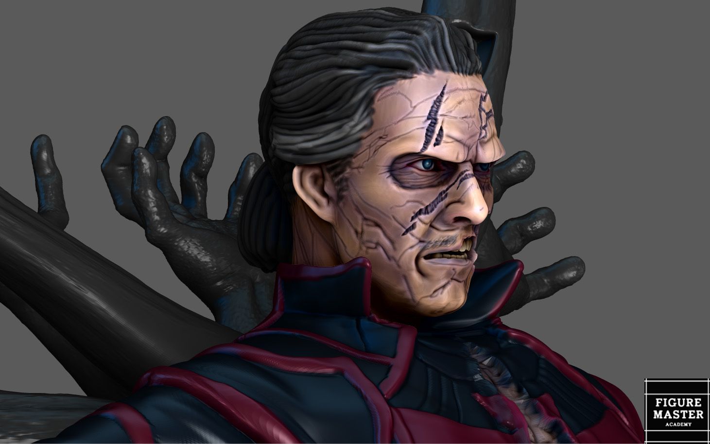 MASTER is 4 2 io} = te Download file DOCTOR STRANGE ZOMBIE MULTIVERSE OF MADNESS MARVEL MCU 3D PRINT MODEL • 3D printable object, figuremasteracademy