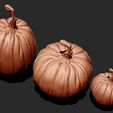 3.jpg 3D Printable Halloween Special Pumpkin Family model