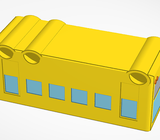 🚌 Toy Bus・Free STL File for 3D printing・Cults
