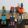 3D Printed Hand-Screw Clamp Free STL JakeJake Cults9.jpg Abrazadera de tornillo manual