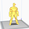3.png Captain Chicken 3D Model