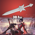 STL-Files.png Riven Valiant Sword League of Legends STL files