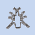 model-1.png Assassin Bug (3) COOKIE CUTTERS, MOLD FOR CHILDREN, BIRTHDAY PARTY