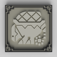 Apceros_Mono.png Monster Hunter - Apceros MHF2/MHFU Icon Plaque / Fridge Magnet