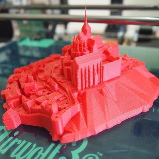 P7176880_preview_featured.jpg Download free STL file Mont Saint Michel • 3D printer template, Cults
