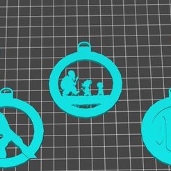 1.jpg Free STL file DragonBall Christmas ball・3D printable design to download, josemi10