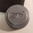 Printed-STI.jpg Subaru Wheel cap v2 - STI logo