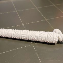 49810ee0-cafb-44a8-9acb-8516a2f0f993.jpg STL file joint case decorated: tribal pattern・3D printing idea to download
