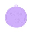 EMOGI3.stl EMOJI KEYCHAIN