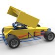 20.jpg Diecast Supermodified front engine Winged race car V2 Scale 1:25