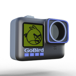 GB1.png 3D-Datei GO BIRDHOUSE PRO・Modell zum Herunterladen und 3D-Drucken, gnc3dlab