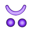 Parts  - Eyes and Mouth.stl Adornos de punto Pickle Bundle / Multiparts / Sin soportes
