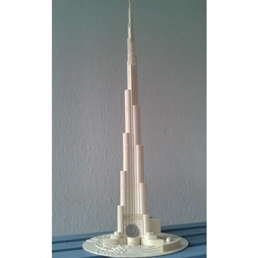 e79992615708c02e977200790dac8524_preview_featured.jpg Archivo STL gratis Burj Khalifa・Plan para descargar y imprimir en 3D, Burki2512