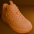 pumpkin-shoe3.png Pumpkin Sneaker Keychain | Halloween 3D Printable STL