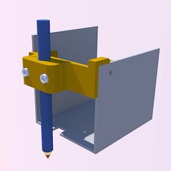 Anet-A8-Plotter-3.jpg Fichier STL Anet A8 Pen2Plotter Adapter v.1・Objet imprimable en 3D à télécharger