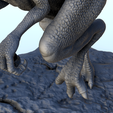 102.png Gallimimus dinosaur (20) - High detailed Prehistoric animal HD Paleoart