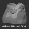 cute-moss-rock-plant-pot-02d.jpg Cute moss rock plant pot 02