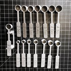 20210428_135550.jpg Free 3D file Powder Measure Kit With Stand・3D printing idea to download