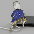 00000.png ANIME - PAIMON GENSHIN IMPACT - CELL PHONE CHARGER