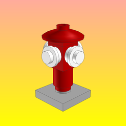 Гидрант-02.png NotLego Lego Hydrant Model 901