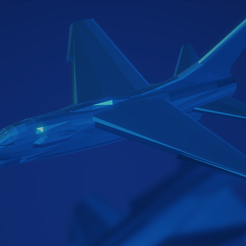 F8eNew.png STL-Datei F-8E Kreuzfahrer・3D-druckbares Modell zum Herunterladen