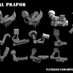 1.jpg Download free STL file Part of Mechanical orks bits • Template to 3D print, Imperial_Prapor