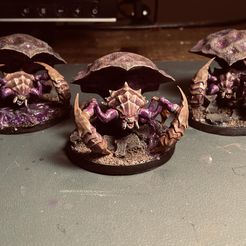 Swarmhost-Squad.jpg STL-Datei Schwarmgeist - Zerg kostenlos・3D-Druck-Vorlage zum herunterladen