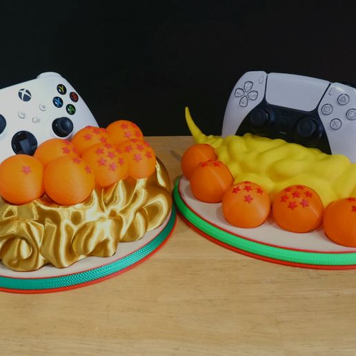 dragonball-3d-print-controller-stand-dbz-xbox-ps4-ps5-switch-1.jpg Подставка для контроллера DragonBall || Версия 2