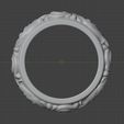 01-3.jpg Baroque Scroll Ring Ornamental Rococo Band 3D print model