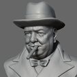 19.jpg Winston Churchill 3D print model