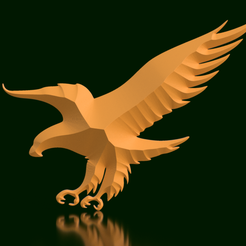Aguila-IV.png Eagle on the Attack - Elegance and Power in your Decoration IV