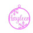 Boule-de-noel-Hayleen.png Christmas bauble Hayleen