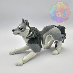 wolf_02_wm2.jpg Wolf - Flexi Articulated Animal (impression en place, pas de supports)