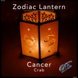 4-Cancer-Crab-Print-1.jpg Zodiac Lantern - Cancer (Crab / Lobster)