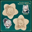 BannerP9_Cults.png Genshin Impact Character Pack 9 Cookie Cutters