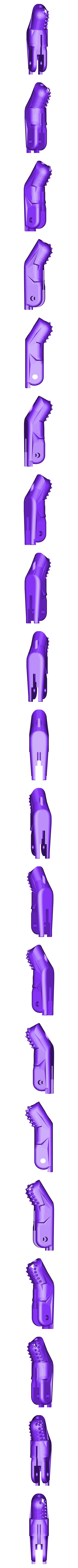 Thumb_Finger_w_Bumps.stl Cyborg Beast