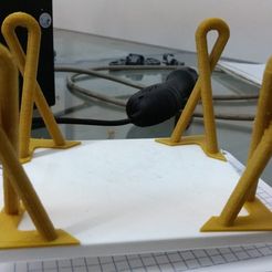 IMG_20170603_190409567.jpg Free STL file Table Leg・3D print model to download