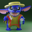 1.png Stitch Fiestas patrias 18 de Septiembre (chile)