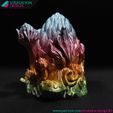 SD_Deco_TwinkleBlossomFairyHouse06Print.jpg Fichier STL Maison de Fée Bourgeon Scintillant・Idée pour impression 3D à télécharger