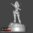 Bad ASS Nun impressao04.jpg Bad ASS Nun - 3D Figure Printable
