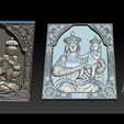 mail2.jpg Madonna and Baby bas relief for CNC 3D