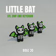 stl-and-3mf.png Little Bat - Minis - Keychain