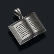 54612154.jpg Book pendant 3D print model