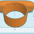 35mm_pipe_clamp_3Dview.png A 35mm wall mount clamp with a 35mm cap for pipes