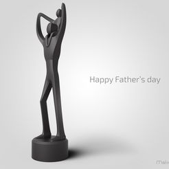 Father_s_Day_Thingiverse.jpg Father's Day Sculpture